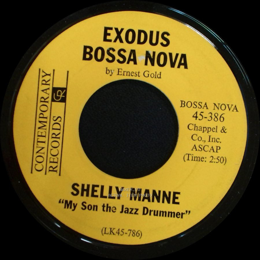 Shelly Manne - Zamar Nodd / Exodus Bossa Nova side B