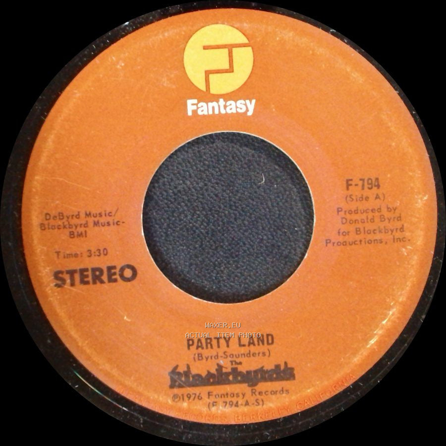 The Blackbyrds - Party Land / In Life side A