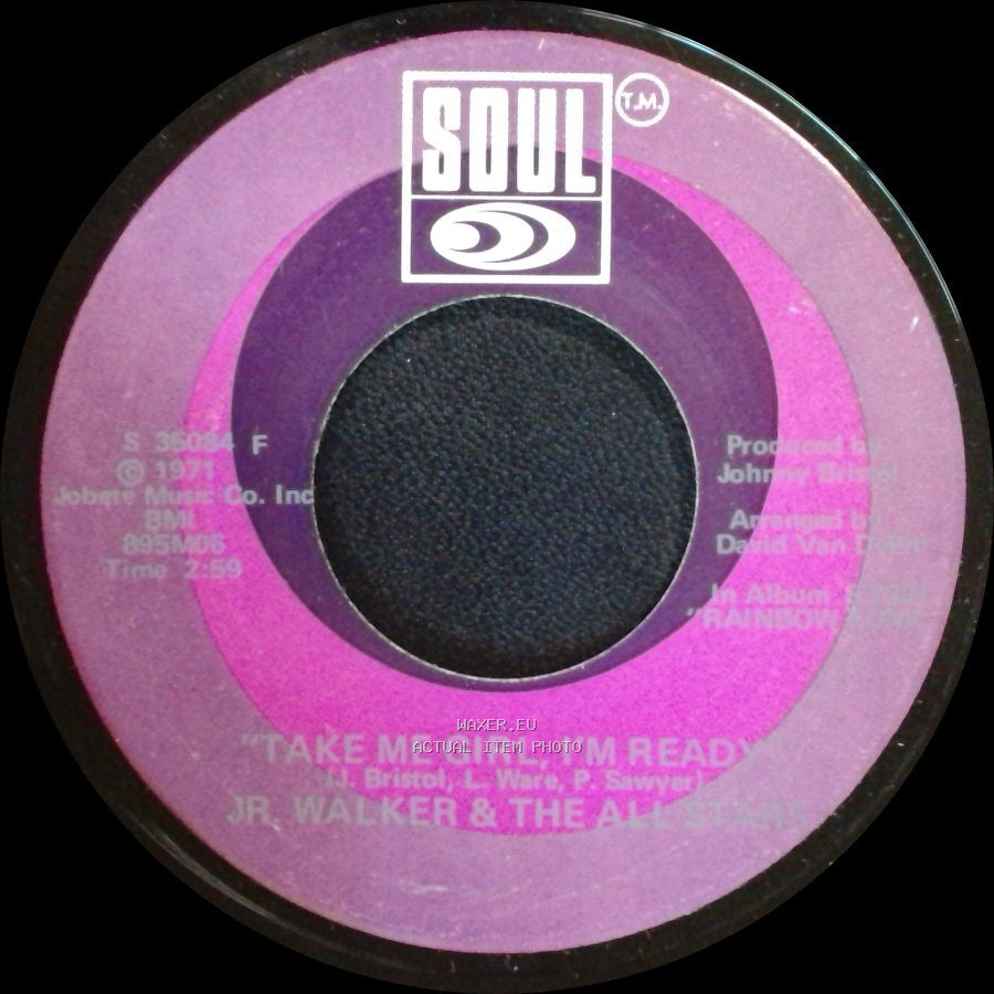 Jr. Walker & The All Stars - Take Me Girl, I'm Ready / Right On Brothers & Sisters side A