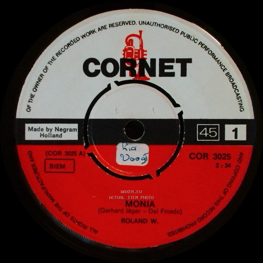 Roland W. - Cindy Jane / Monja side B
