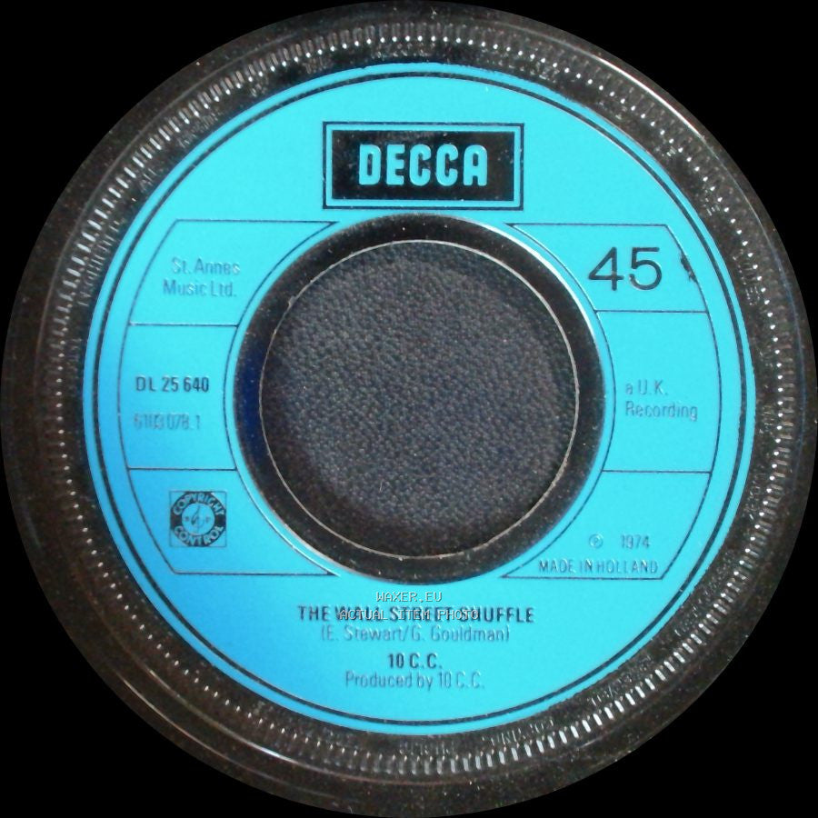 10 C.C. - The Wall Street Shuffle / Gismo My Way side A