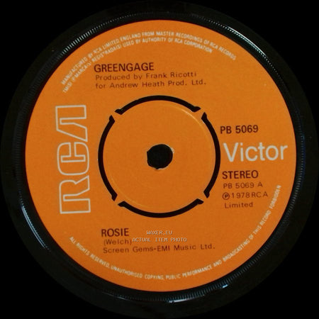 Greengage - Rosie / River side A