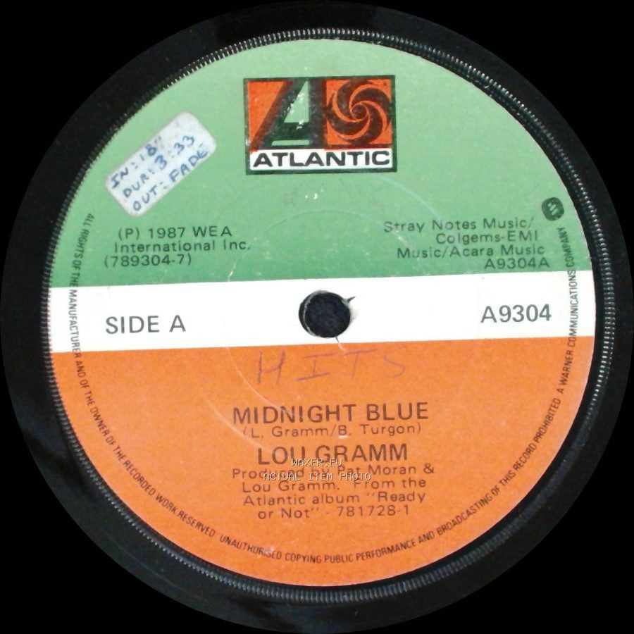 Lou Gramm - Midnight Blue / Chain Of Love side A