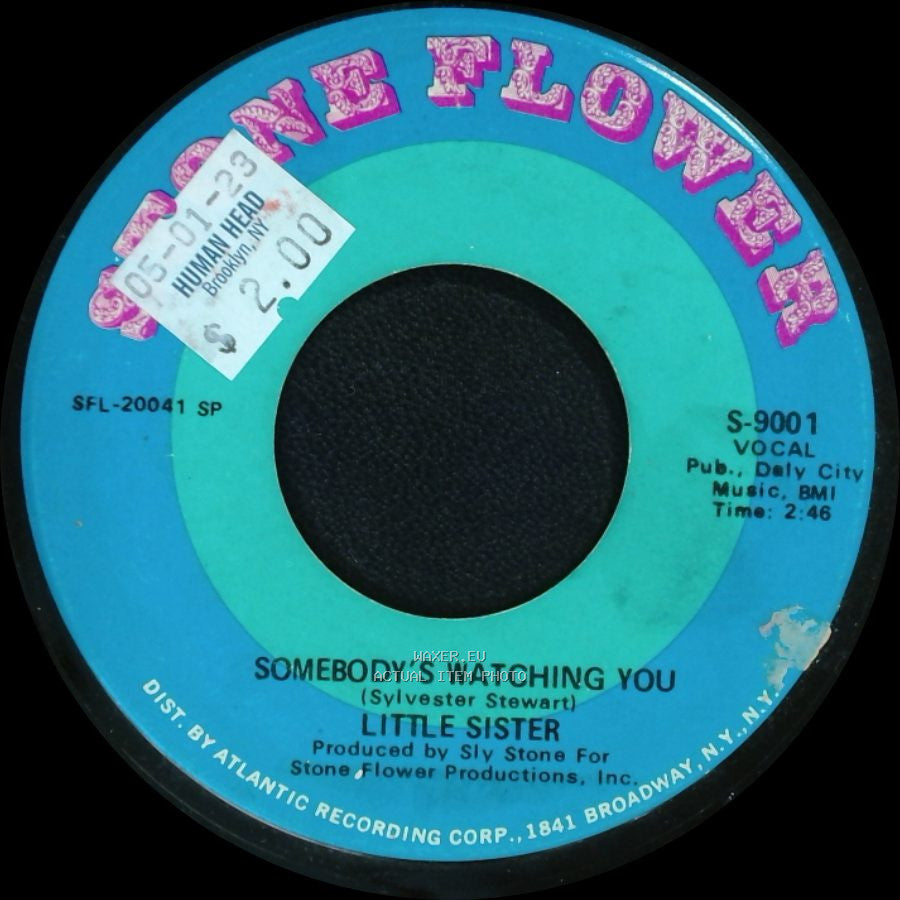 Little Sister - Stanga / Somebody's Watching You side B