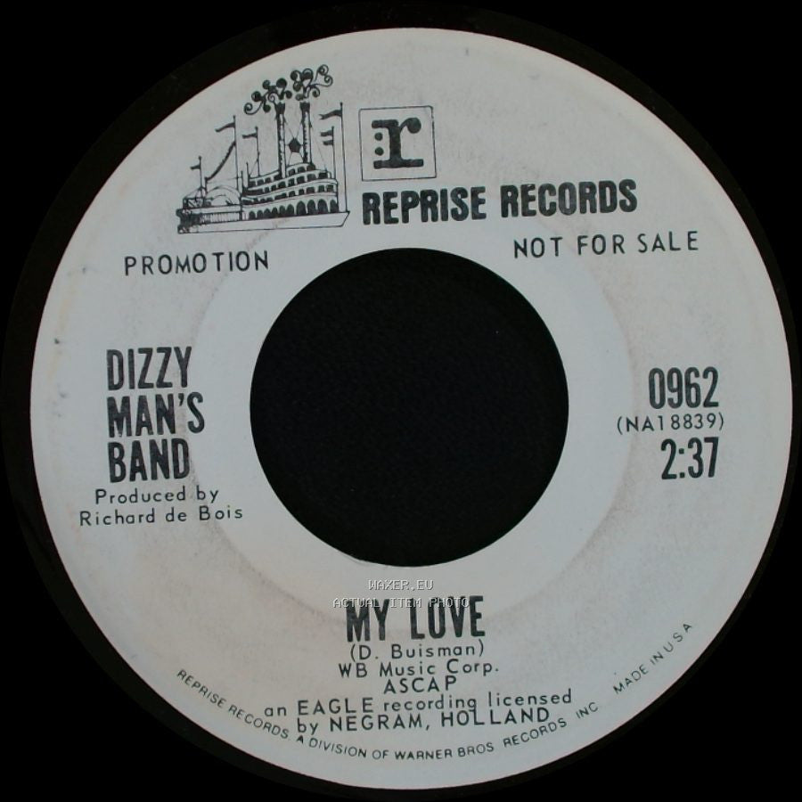 Dizzy Man's Band - Tickatoo / My Love side B