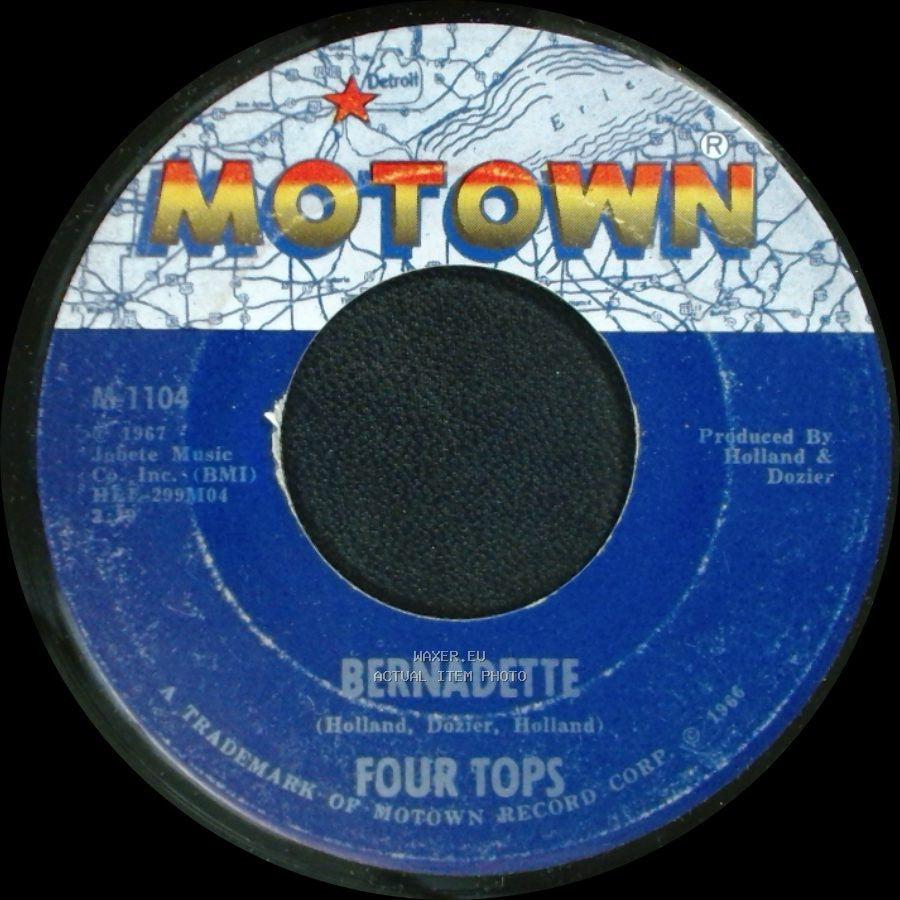 Four Tops - Bernadette / I Got A Feeling side A