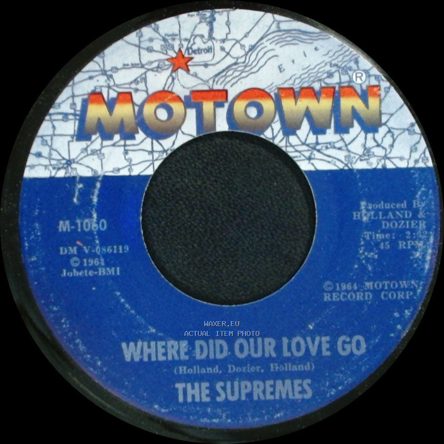 The Supremes - Where Did Our Love Go / He Means The World To Me side A