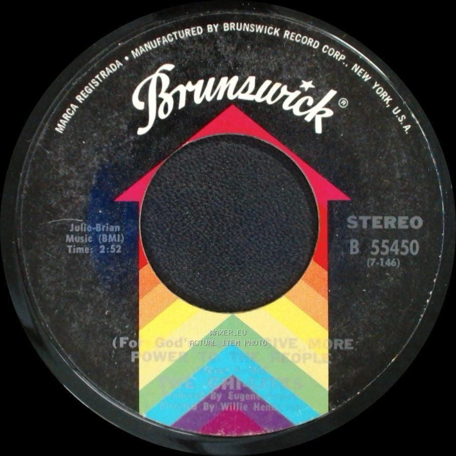 The Chi-Lites - Unknown Title A / Troubles A Comin side A