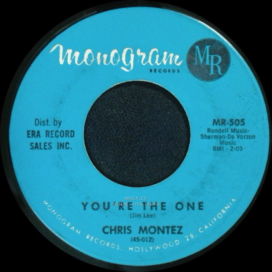 Chris Montez - Let's Dance / You're The One side B