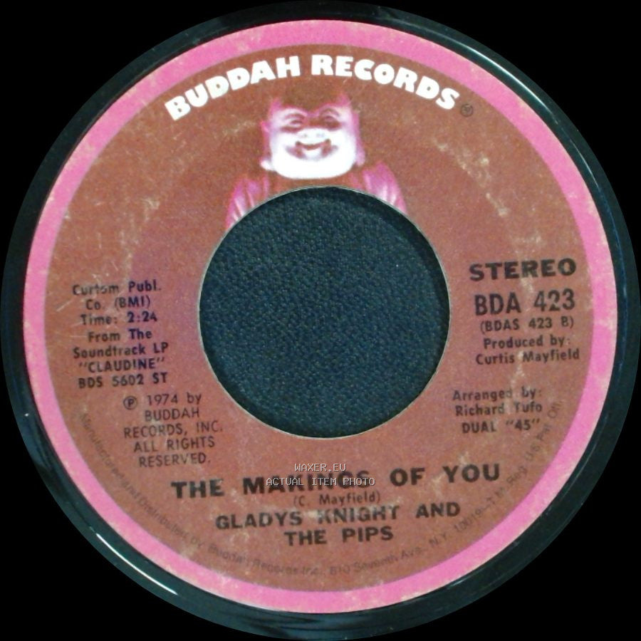 Gladys Knight And The Pips - On And On / The Makings Of You side B