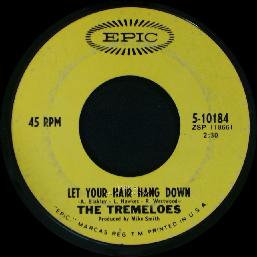 The Tremeloes - Let Your Hair Hang Down / Silence Is Golden side A