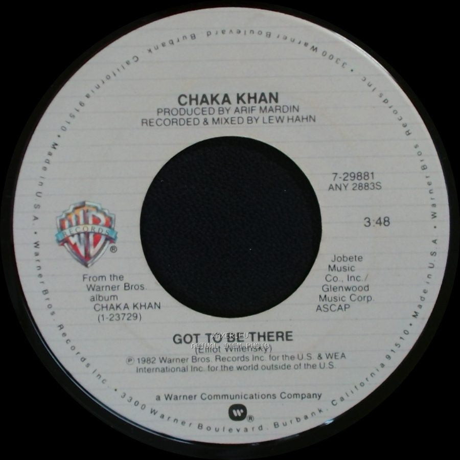 Chaka Khan - Pass It On, A Sure Thing / Got To Be There side B