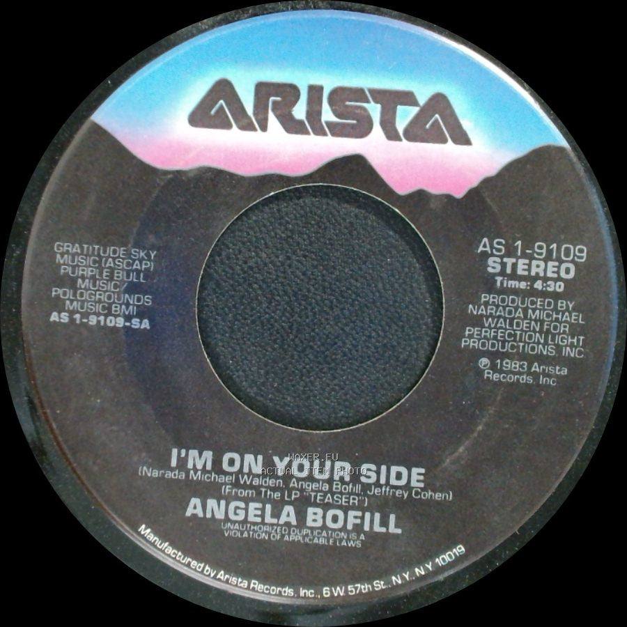 Angela Bofill - I'm On Your Side / Gotta Make It Up To You side A