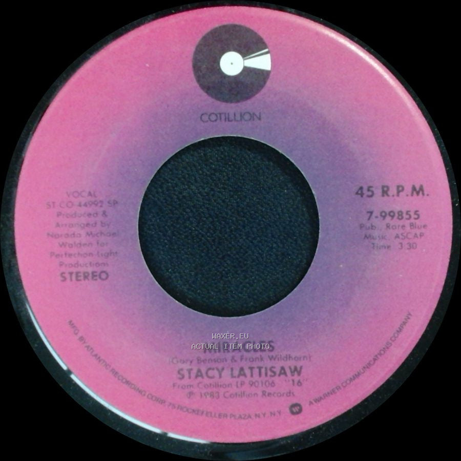 Stacy Lattisaw - Miracles / Black Pumps And Pink Lipstick side A