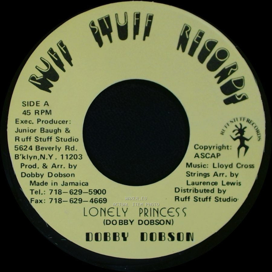 Dobby Dobson - Lonely Princess / Unknown Title B side A