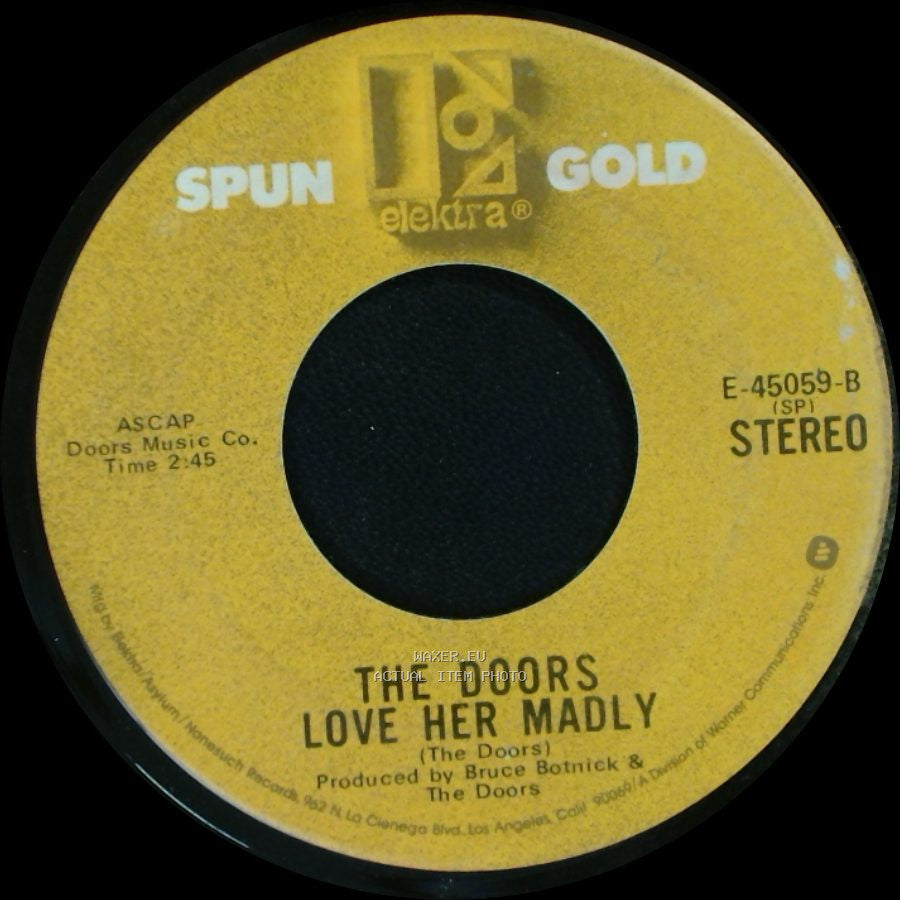 The Doors - Love Her Madly / Riders On The Storm side A