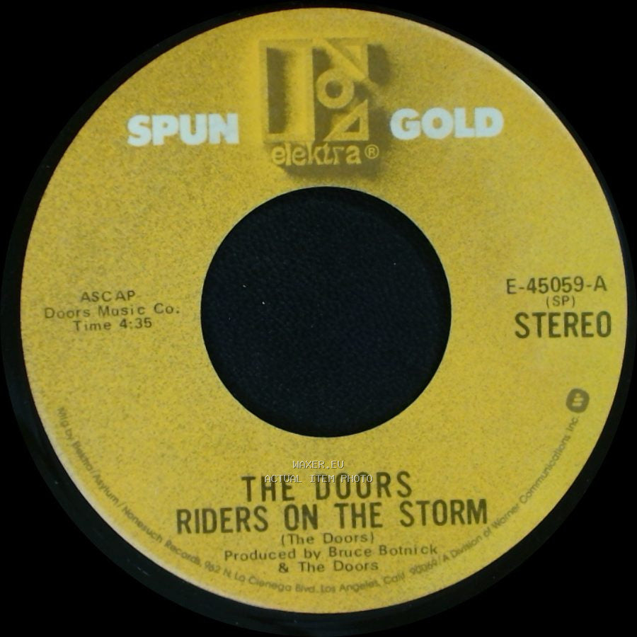 The Doors - Love Her Madly / Riders On The Storm side B