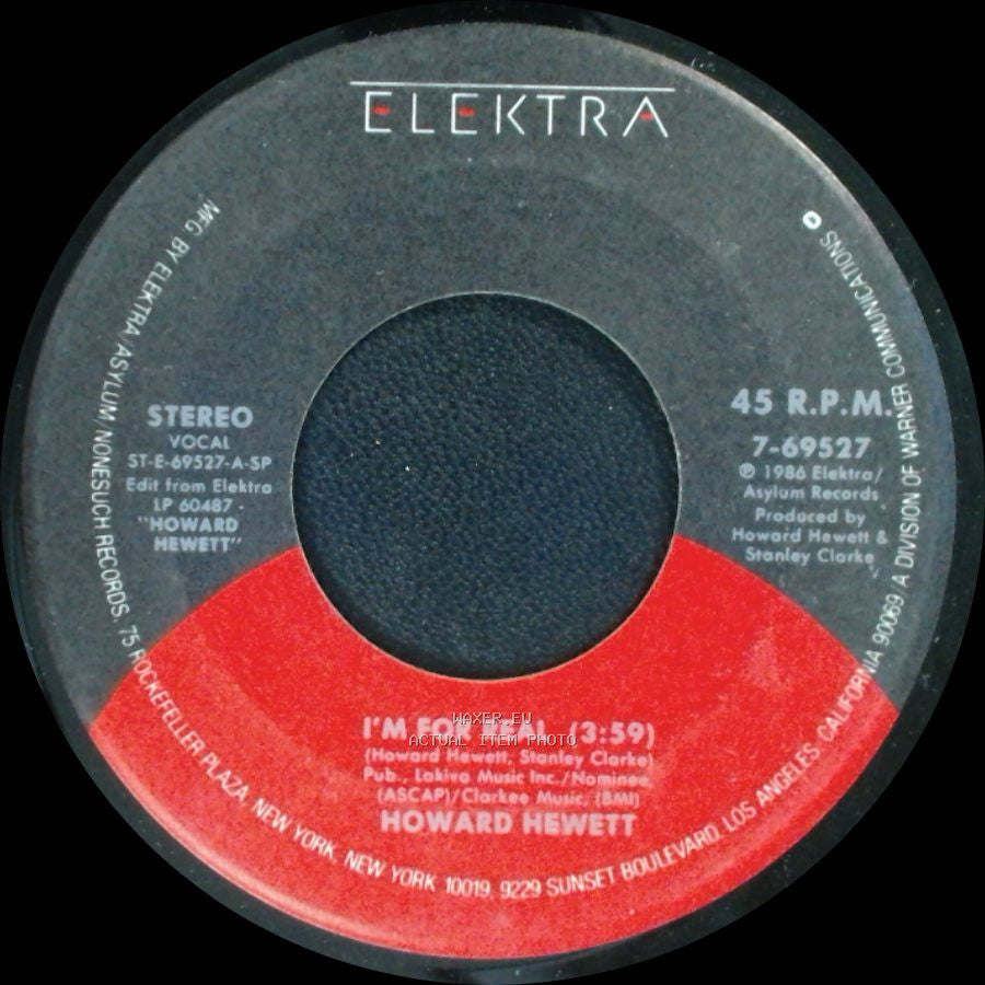 Howard Hewett - I'm For Real / Eye On You side A