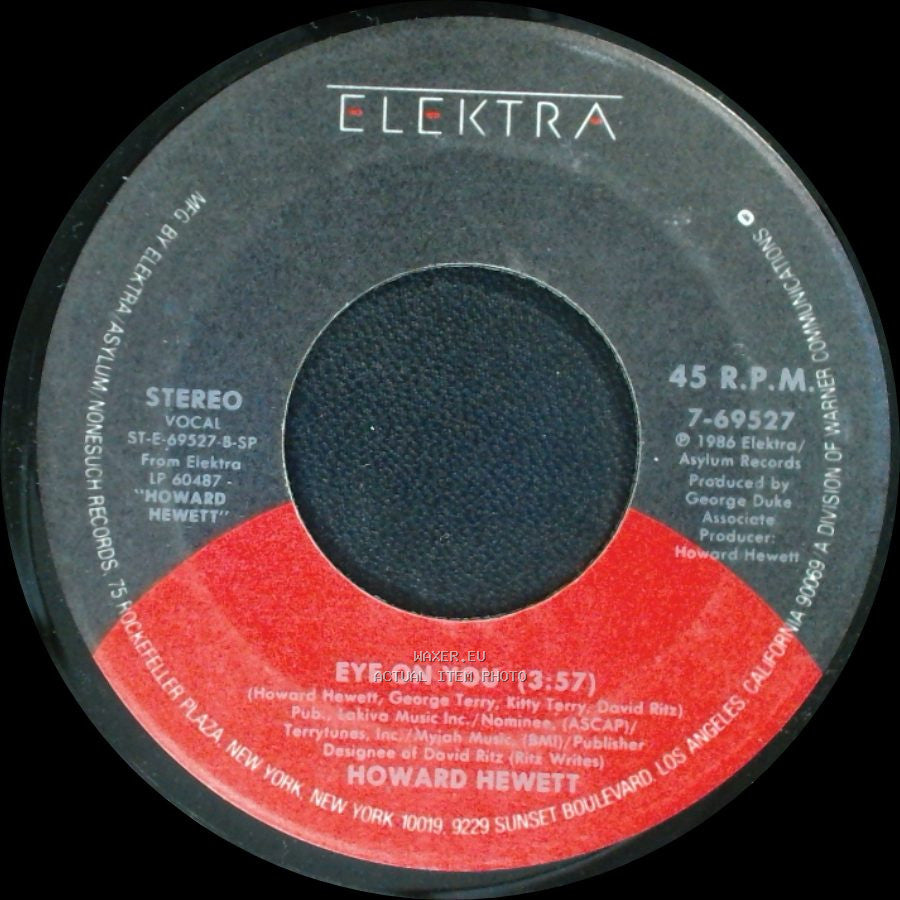 Howard Hewett - I'm For Real / Eye On You side B