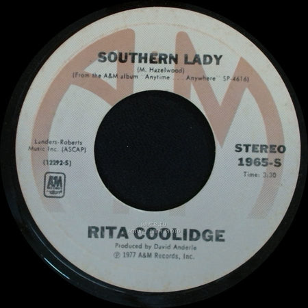 Rita Coolidge - Southern Lady / We're All Alone side A