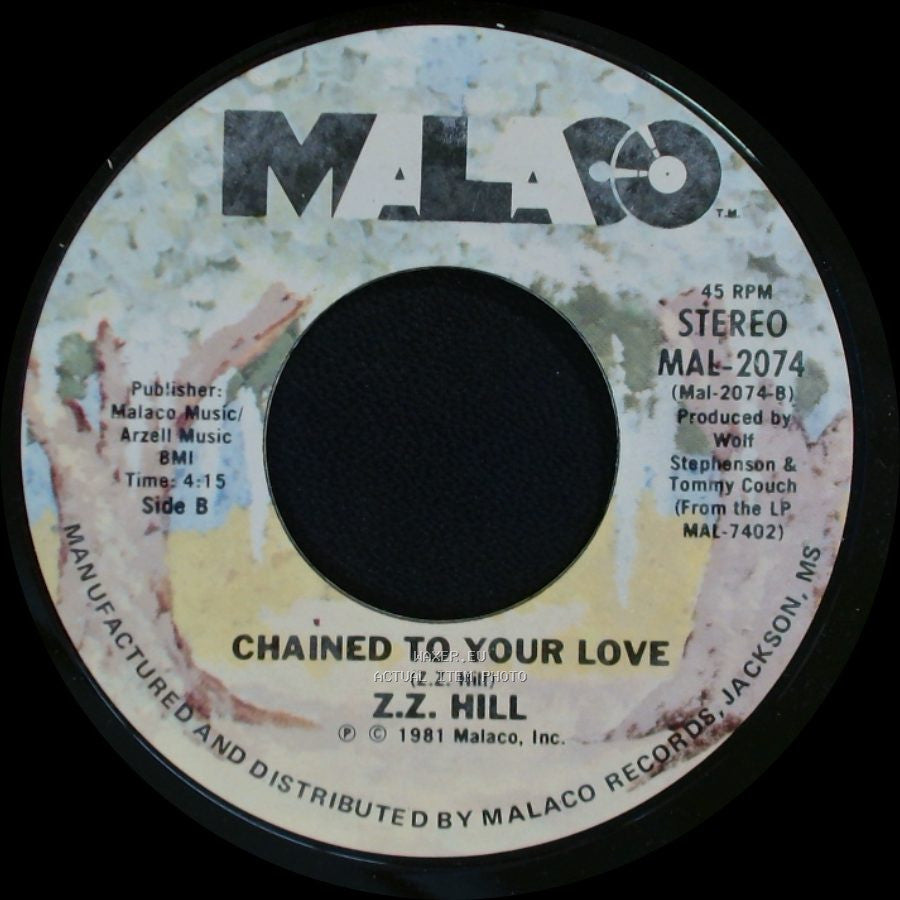 Z.Z. Hill - Separate Ways / Chained To Your Love side B