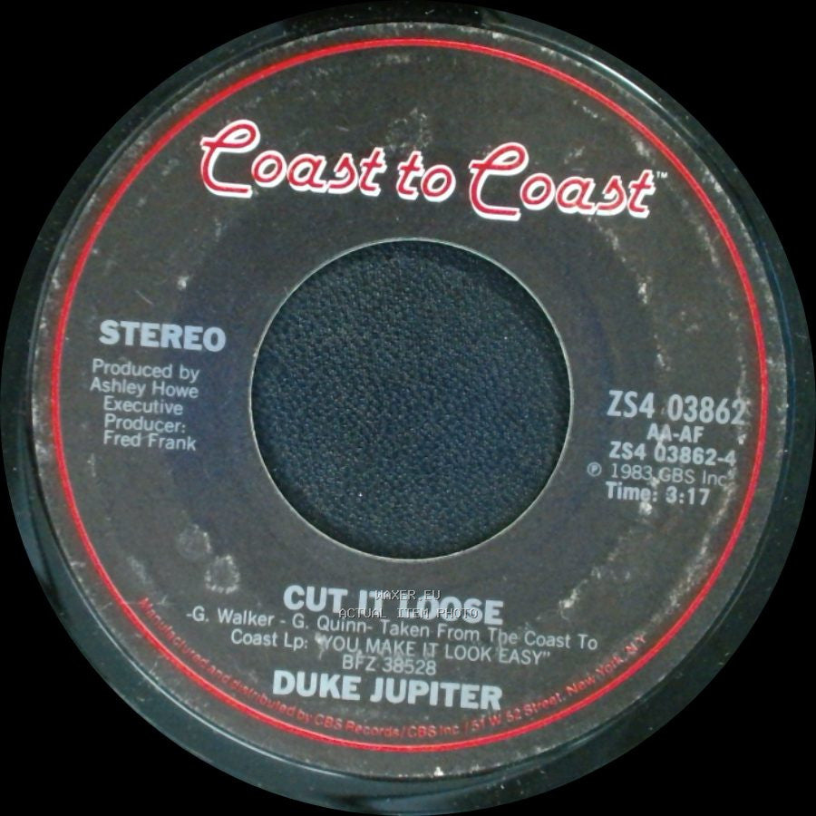 Duke Jupiter - You Make It Look Easy / Cut It Loose side B