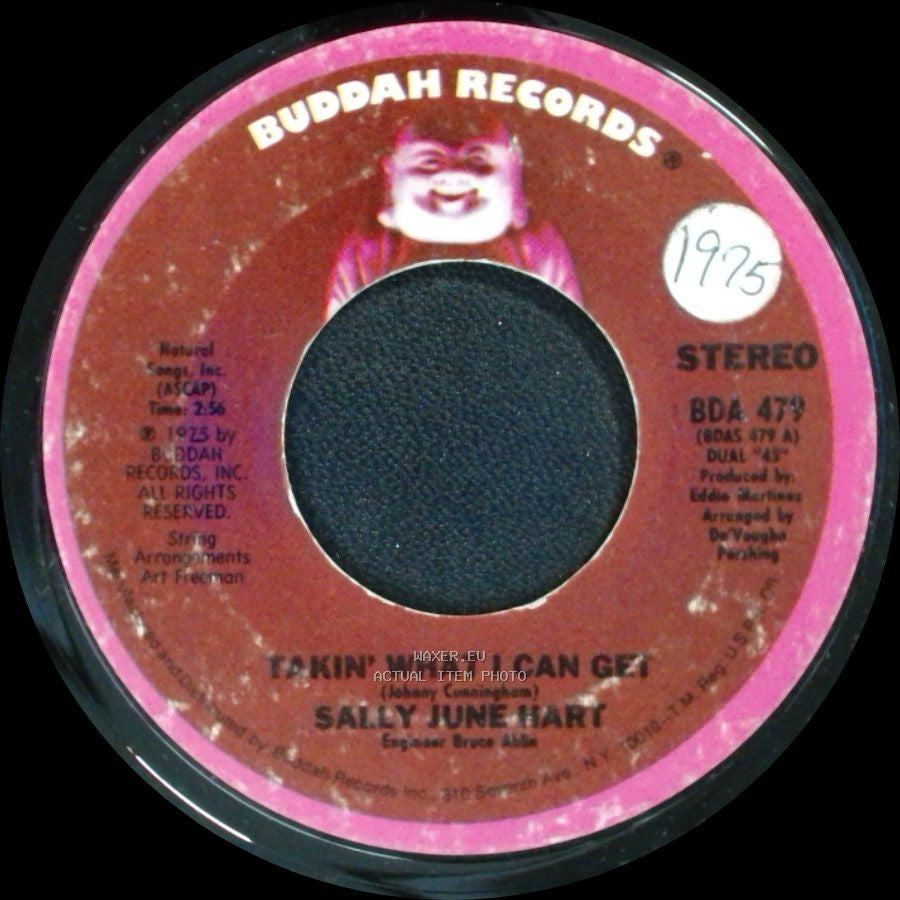 Sally June Hart - Takin' What I Can Get / Beautiful Love Song Melodies side A
