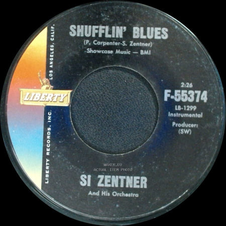 Si Zentner And His Orchestra - Shufflin' Blues / Up A Lazy River side A