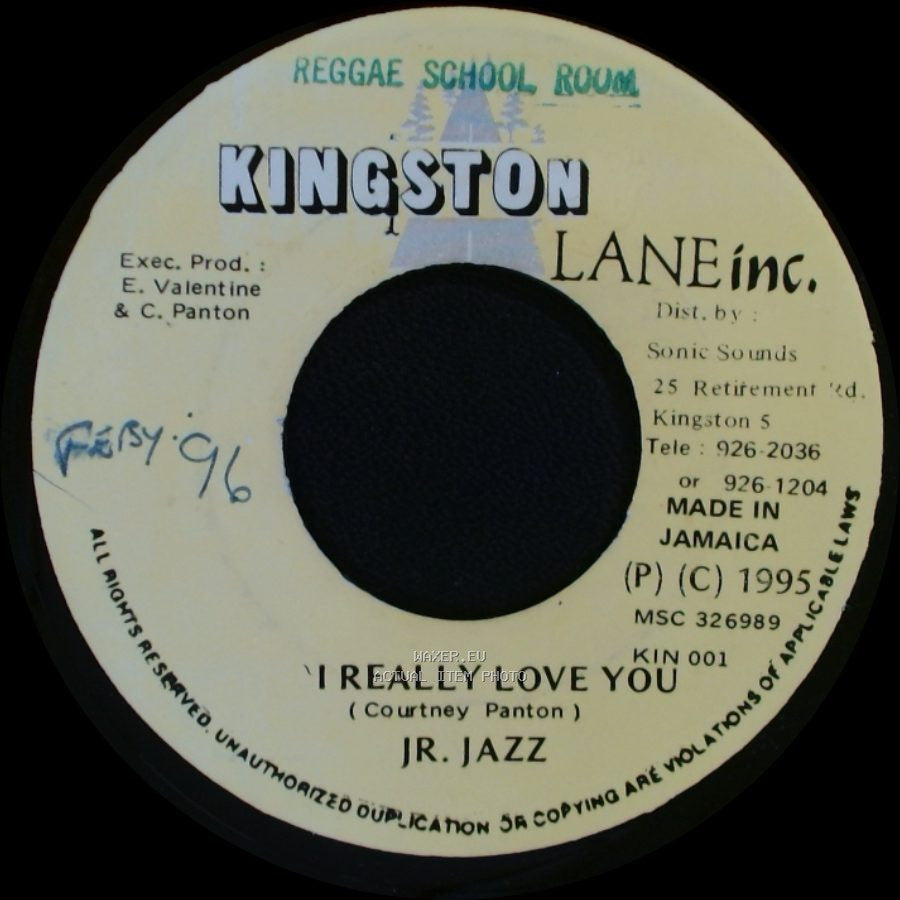 Jr. Jazz - I Really Love You / I Really Love You Mix 2 side A
