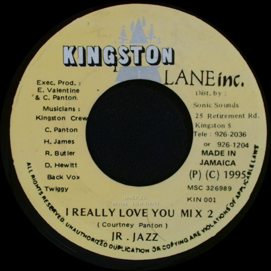 Jr. Jazz - I Really Love You / I Really Love You Mix 2 side B