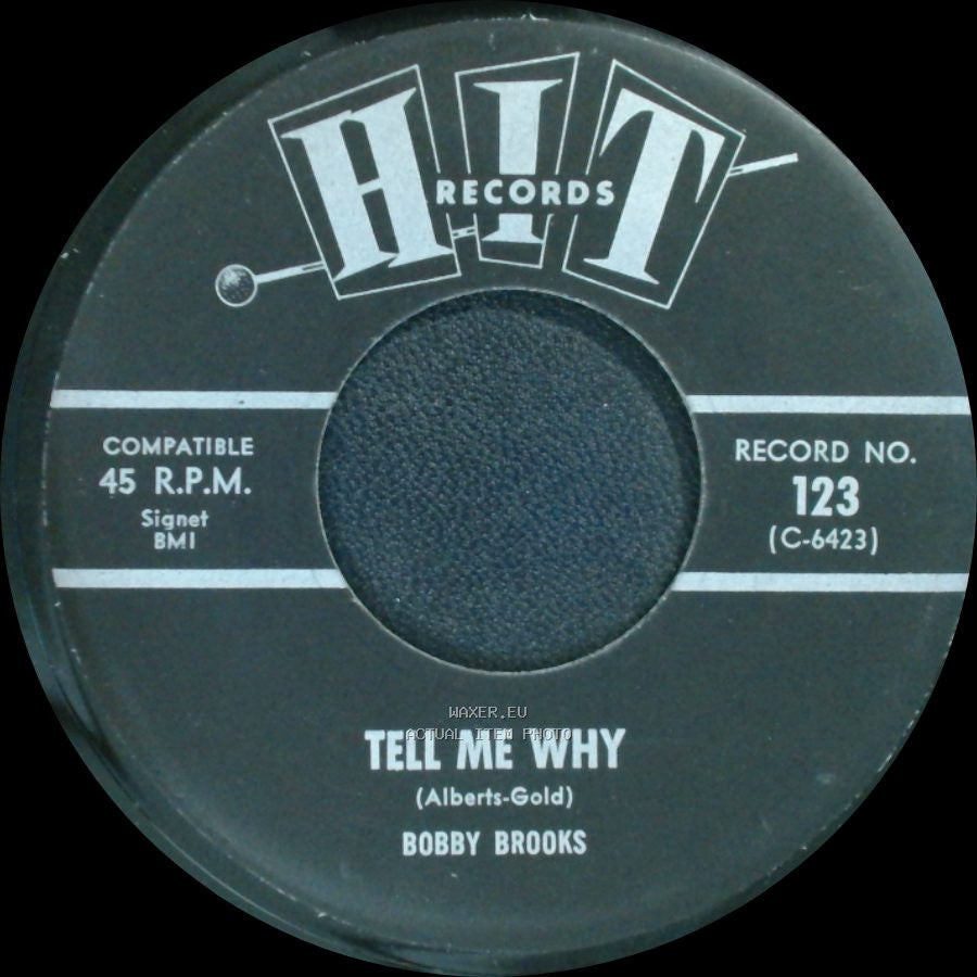 Connie Dee / Bobby Brooks - Be Anything (But Be Mine) / Tell Me Why side B