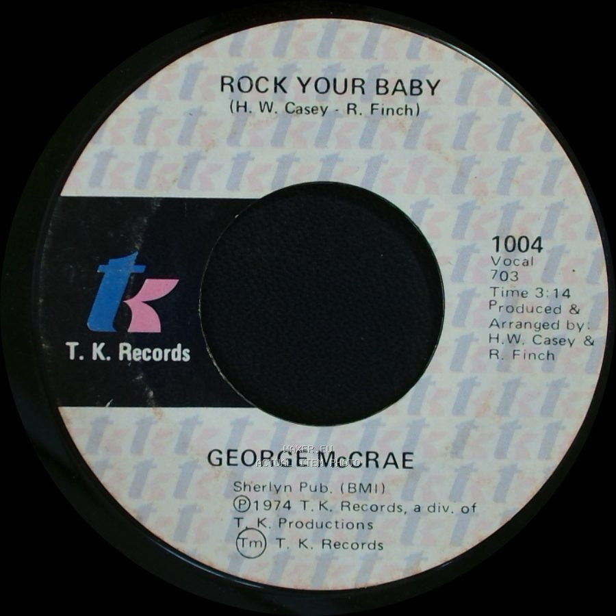George Mccrae - Rock Your Baby / Rock Your Baby Pt. 2 side A