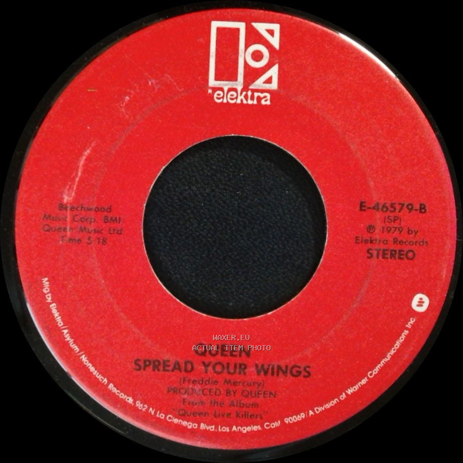 Queen - Spread Your Wings / Crazy Little Thing Called Love side A