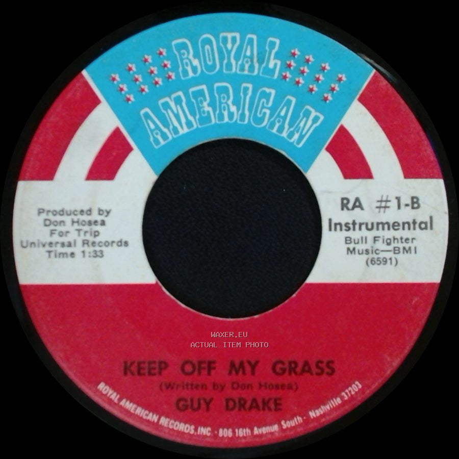 Guy Drake - Keep Off My Grass / Welfare Cadilac side A