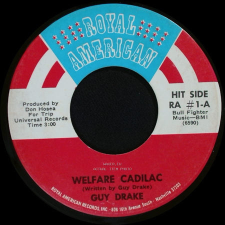Guy Drake - Keep Off My Grass / Welfare Cadilac side B