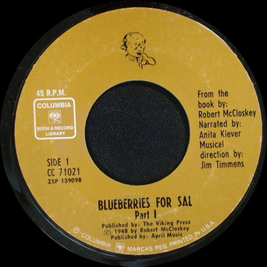 Unknown Artist - Blueberries For Sal Part I / Blueberries For Sal Part Ii side A