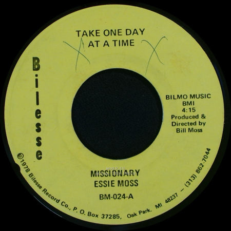 Essie Moss - Missionary / Missionary side B