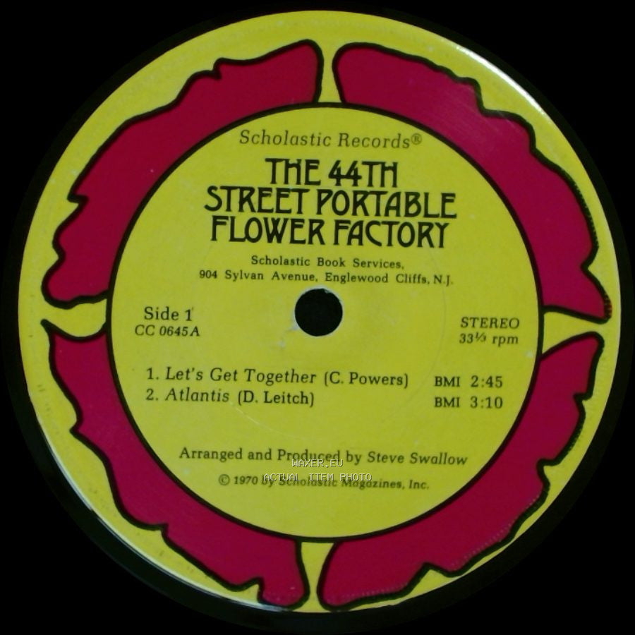The 44Th Street Portable Flower Factory - Unknown Title A / Unknown Title B side A