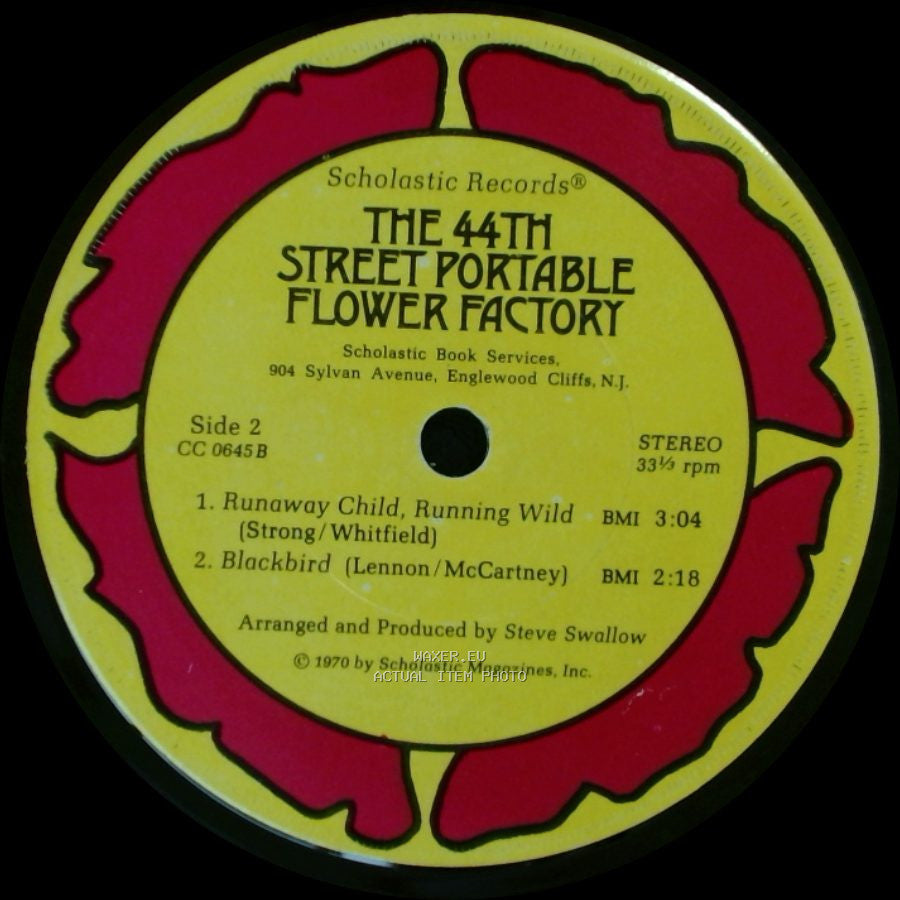 The 44Th Street Portable Flower Factory - Unknown Title A / Unknown Title B side B