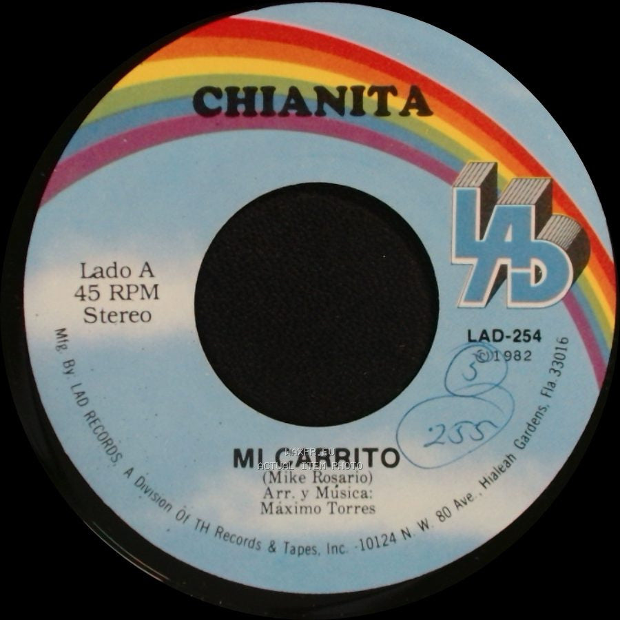 Chianita - Mi Carrito / Tele-Confusion side A