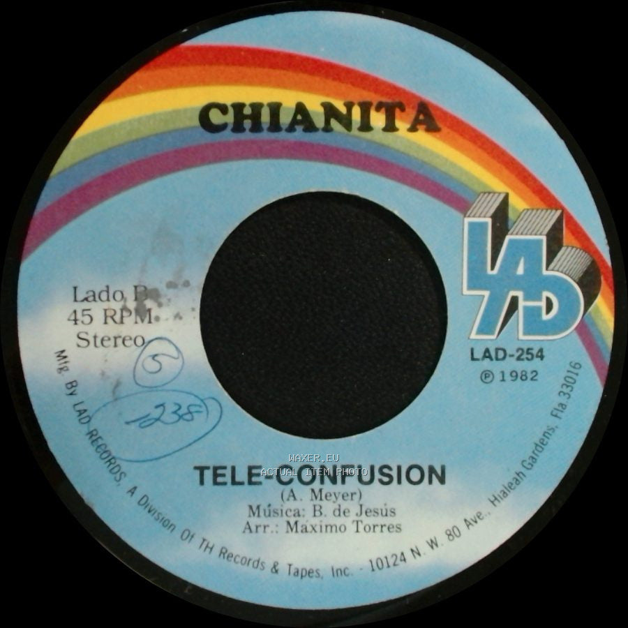 Chianita - Mi Carrito / Tele-Confusion side B
