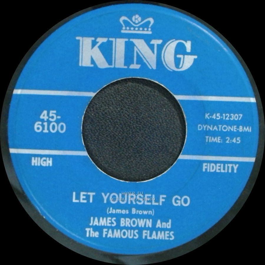 James Brown And The Famous Flames - Let Yourself Go / Good Rockin' Tonight side A