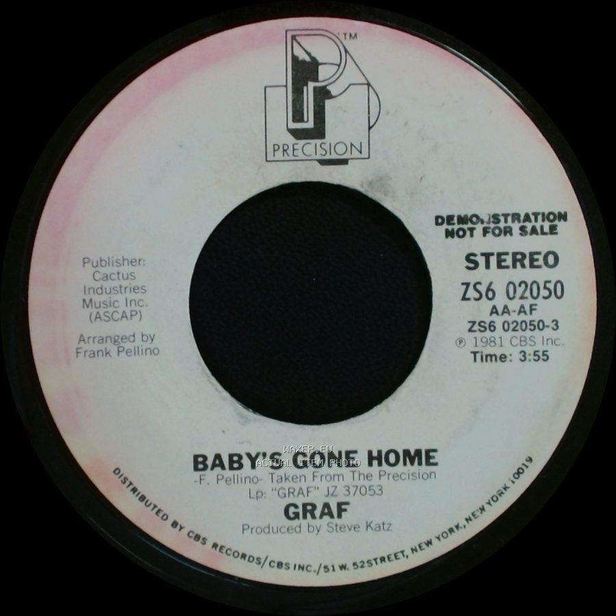 Graf - Baby's Gone Home / Baby's Gone Home side A