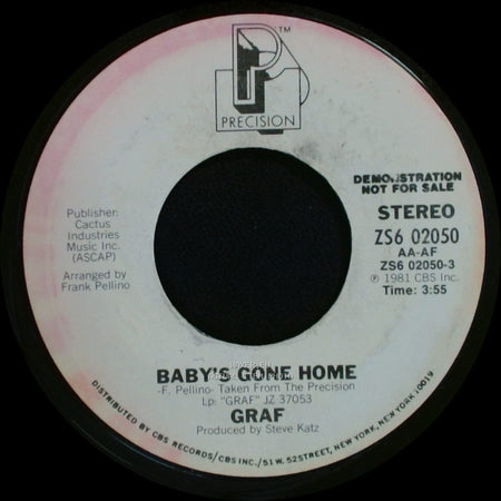 Graf - Baby's Gone Home / Baby's Gone Home side A