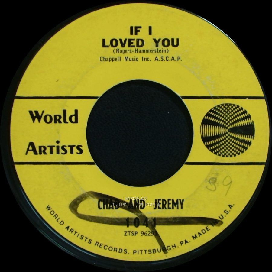 Chad And Jeremy - Donna, Donna / If I Loved You side B
