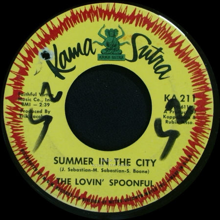 The Lovin' Spoonful - Summer In The City / Butchie's Tune side A