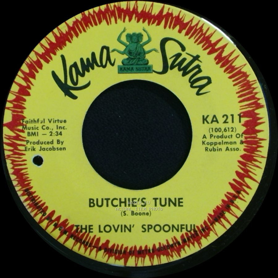 The Lovin' Spoonful - Summer In The City / Butchie's Tune side B