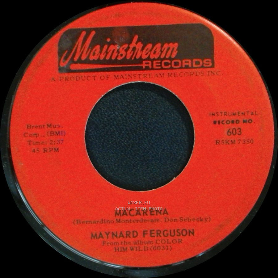 Maynard Ferguson - People / Macarena side B