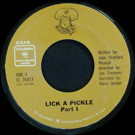 Unknown Artist - Lick A Pickle Part I / Lick A Pickle Part Ii side A