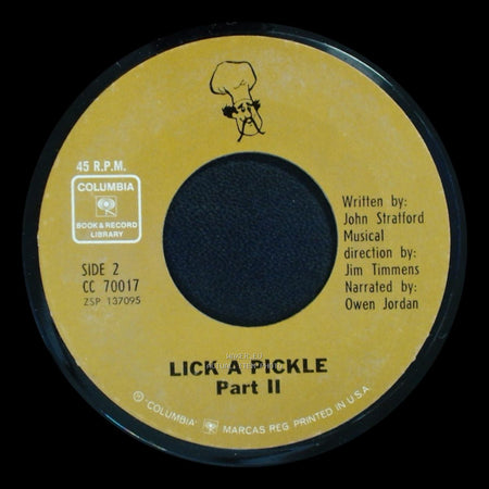 Unknown Artist - Lick A Pickle Part I / Lick A Pickle Part Ii side B
